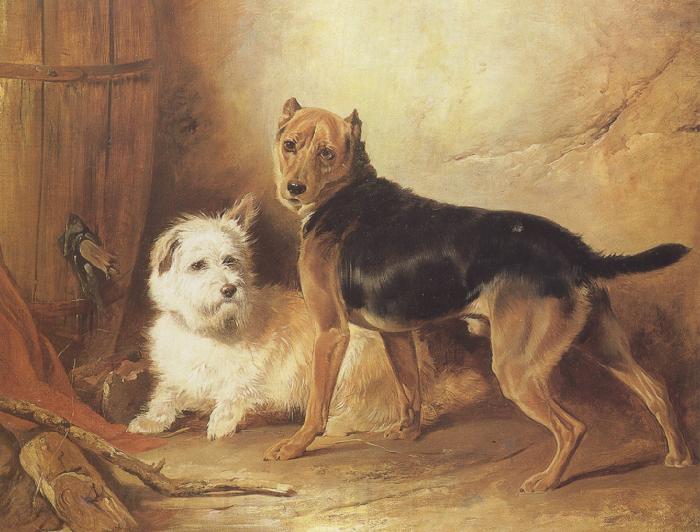 Richard ansdell,R.A. Best Friends (mk37) Spain oil painting art